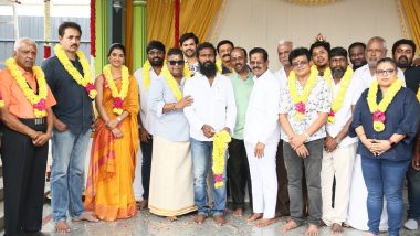 Train: Vijay Sethupathi Kicks Off Shoot for Mysskin's Directorial, Check Out Pictures from Pooja Ceremony